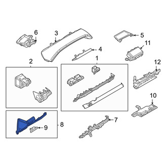 Mazda OE - Left Lower Instrument Panel Trim Panel