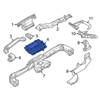 Mazda OE - Center Instrument Panel Air Duct