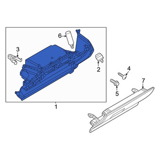 Mazda OE - Front Glove Box
