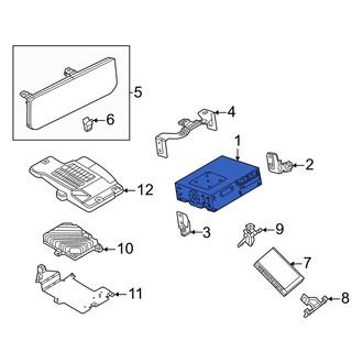 Mazda OE - Radio Control Unit