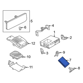 Mazda OE - Radio Control Unit