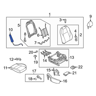 Mazda OE - Front Right Seat Air Bag