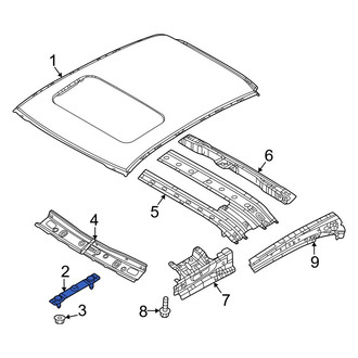 Mazda OE - Roof Panel Bracket