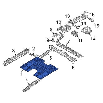 Mazda OE - Front Floor Pan