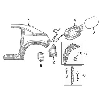 Mazda OE - Quarter Panel & Components