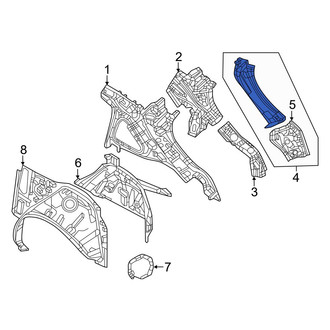 Mazda OE - Rear Left Body C-Pillar
