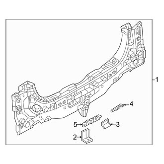 Mazda OE - Rear Body & Floor - Rear Body