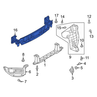 Mazda OE - Rear Bumper Impact Bar