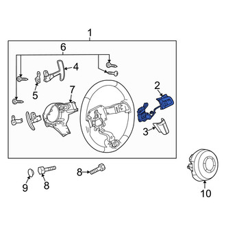 Mazda OE - Steering Wheel Radio Controls