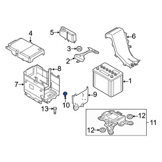 Mazda OE - Battery Tray Bolt