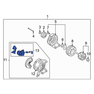 Mazda OE - Charging System Voltage Regulator