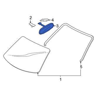 Mazda OE - Front Interior Rear View Mirror