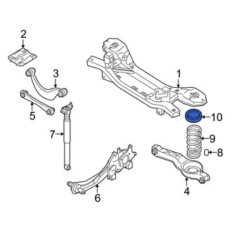 Mazda OE - Rear Upper Coil Spring Insulator