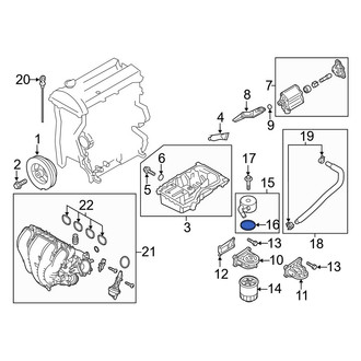 Mazda OE - Engine Oil Cooler Gasket