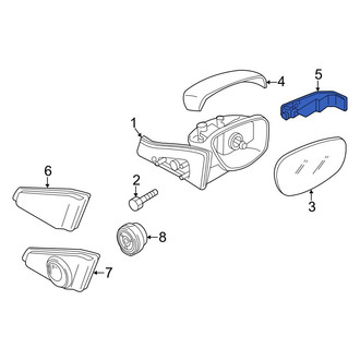 Mazda OE - Front Left Turn Signal Light Assembly