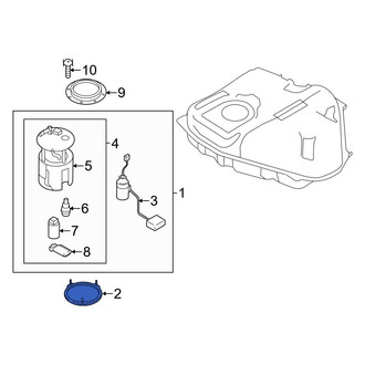 Mazda OE - Fuel Pump Tank Seal