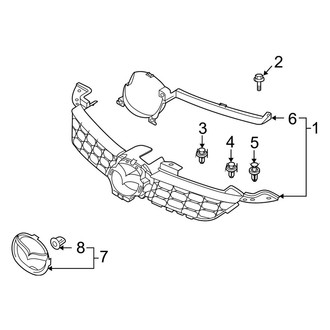 Mazda OE - Grille & Components