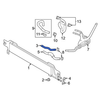 Mazda OE - Automatic Transmission Oil Cooler Hose