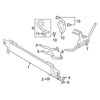 Mazda OE - Cooling - Trans Oil Cooler