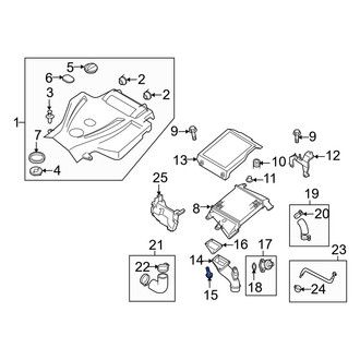 Mazda OE - Rear Tie Down Hook Bolt
