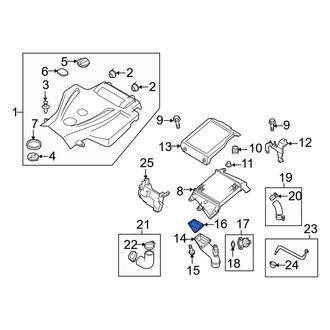 Mazda OE - Intercooler Pipe Gasket