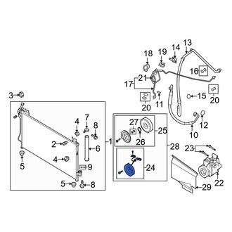 Mazda OE - A/C Compressor Clutch Coil