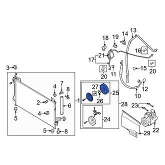 Mazda OE - A/C Compressor Clutch