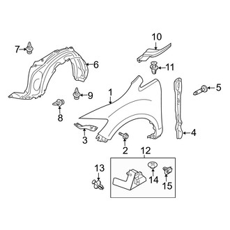 Mazda OE - Fender & Components