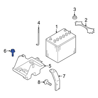 Mazda OE - Battery Tray Bolt