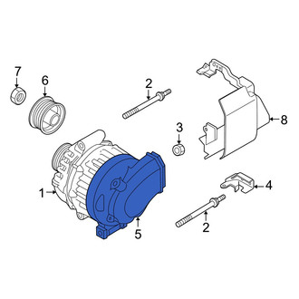 Mazda OE - Alternator Air Duct