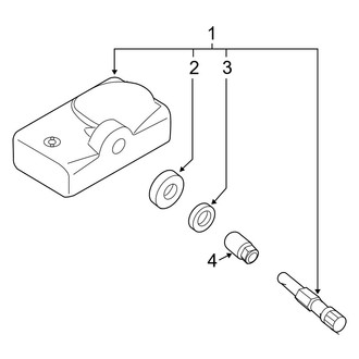 Mazda OE - Electrical - Tire Pressure Monitor Components (Grand Touring / Sport / SV / Touring)