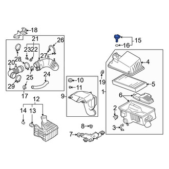 Mazda OE - Mass Air Flow Sensor