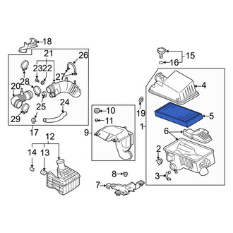 Mazda OE - Engine Air Filter