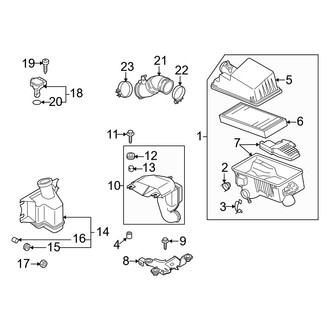 Mazda OE - Engine / Transaxle - Air Intake (2.5L)