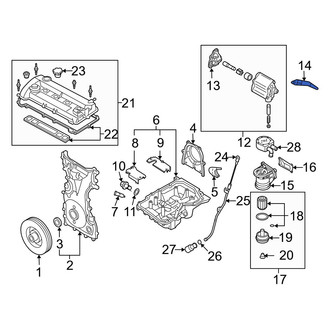 Mazda OE - Engine Oil Pump Screen