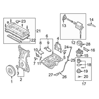 Mazda OE - Engine / Transaxle - Engine Parts (2.3L)
