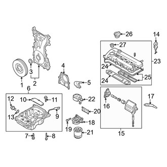 Mazda OE - Engine / Transaxle - Engine Parts