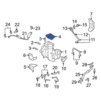 Mazda OE - Turbocharger Gasket