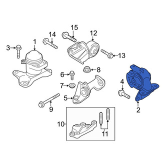 Mazda OE - Left Engine Mount