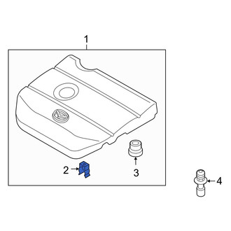 Mazda OE - Engine Cover Clip