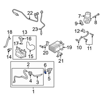 Mazda OE - Vacuum Line Clamp