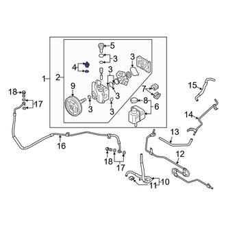 Mazda OE - Front Power Steering Pressure Switch