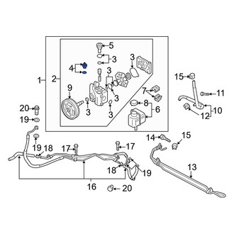 Mazda OE - Front Power Steering Pressure Switch