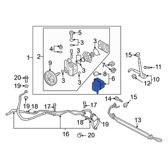 Mazda OE - Power Steering Reservoir