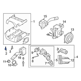 Mazda OE - Rear Console Screw