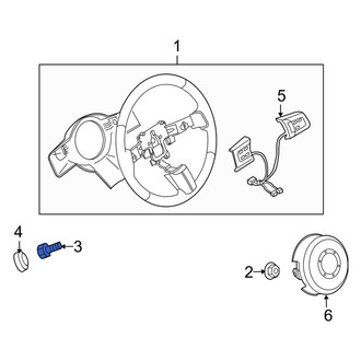Mazda OE - Steering Wheel Back Cover Bolt