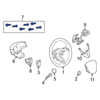 Mazda OE - Steering Wheel Hardware Kit