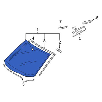 Mazda OE - Front Windshield