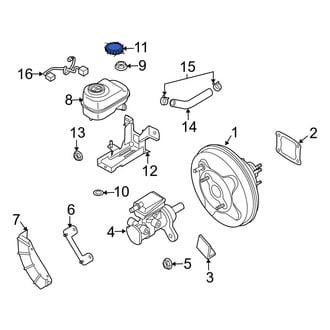Mazda OE - Brake Master Cylinder Reservoir Cap