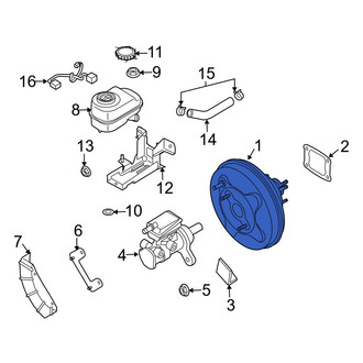 Mazda OE - Power Brake Booster